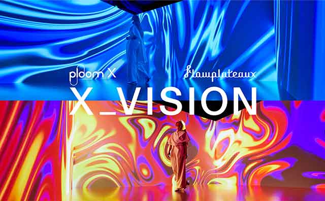 新商品「Ploom X」の世界観が渋谷に...5040通りの映像が流れる“リラックス空間”