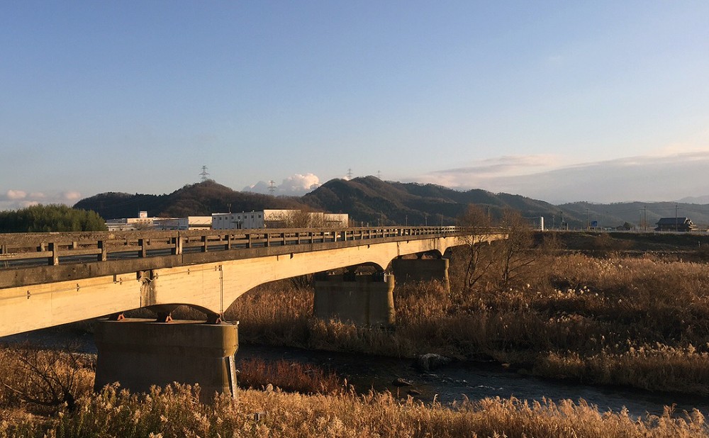 姉川にかかる野村橋