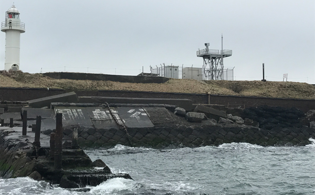 浦賀水道の海上要塞「第二海堡」を訪ねて