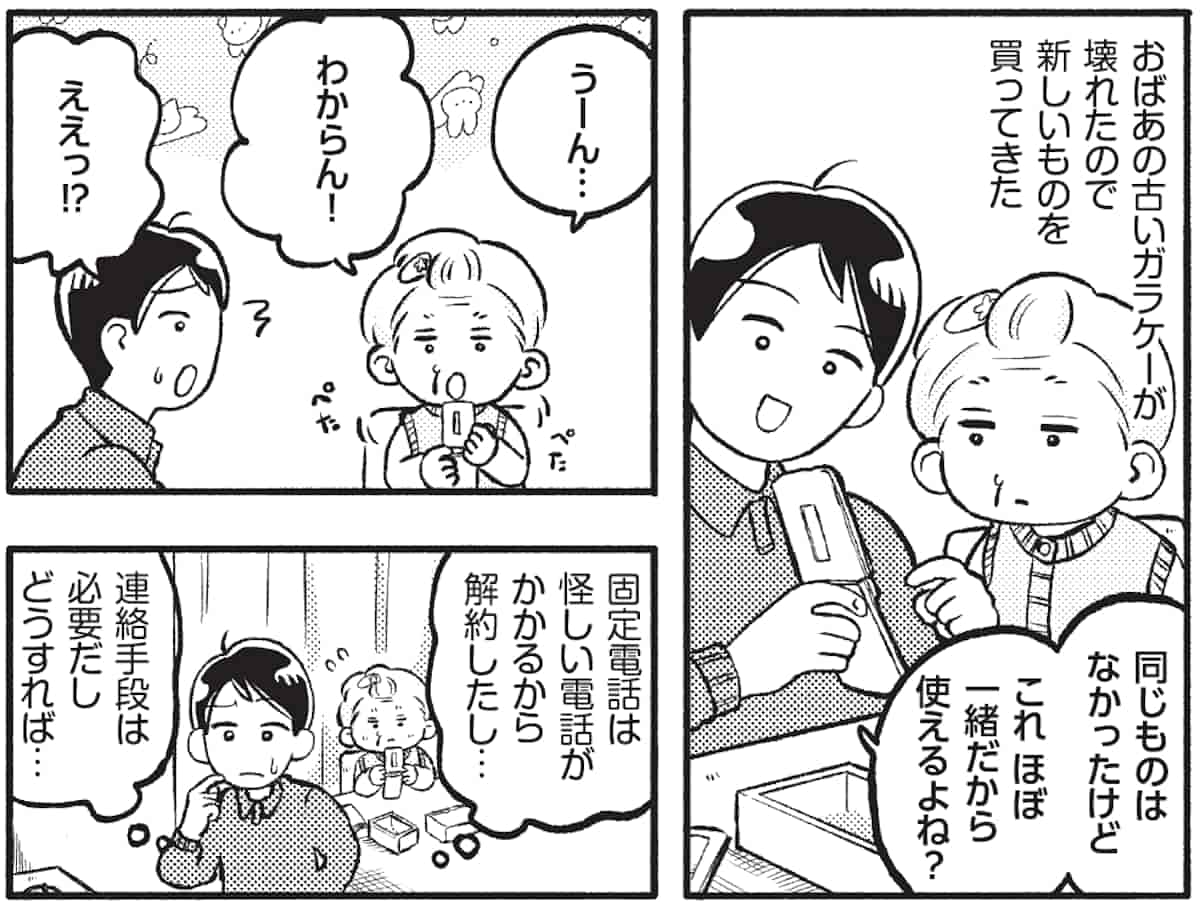 おばあと孫のボケ・ つっこみ介護日記1