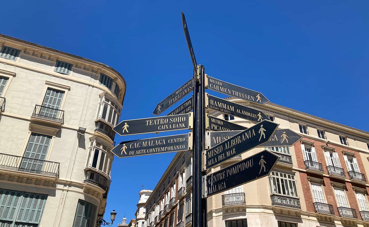 スペインの街並み