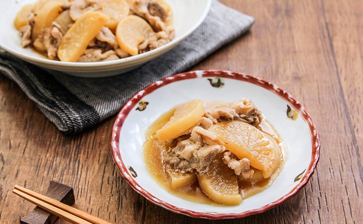 【時短なのに味がしみる】レンチンで作る豚バラ大根　下味冷凍を上手に活用するコツのサムネイル