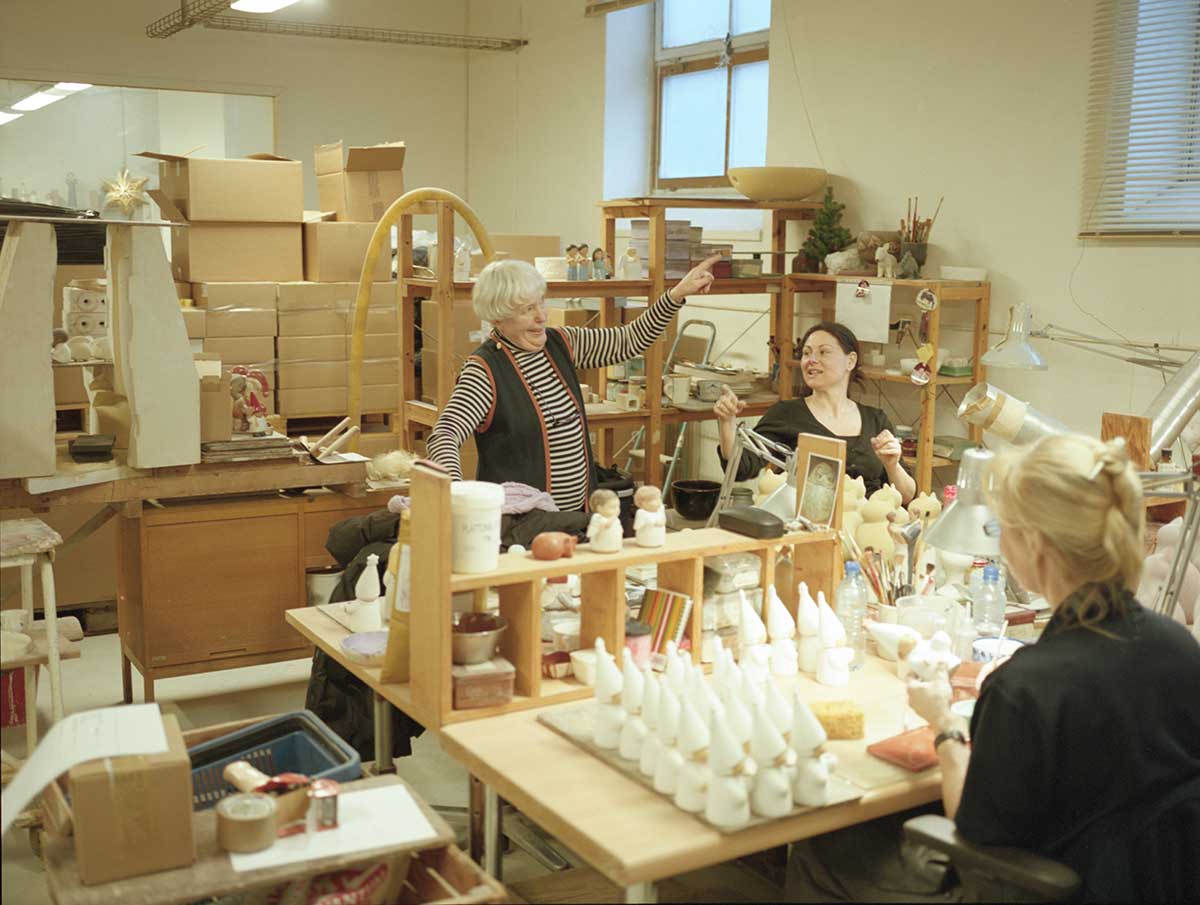 工房「ケラミック・スタジオ」の様子 撮影:木寺紀雄