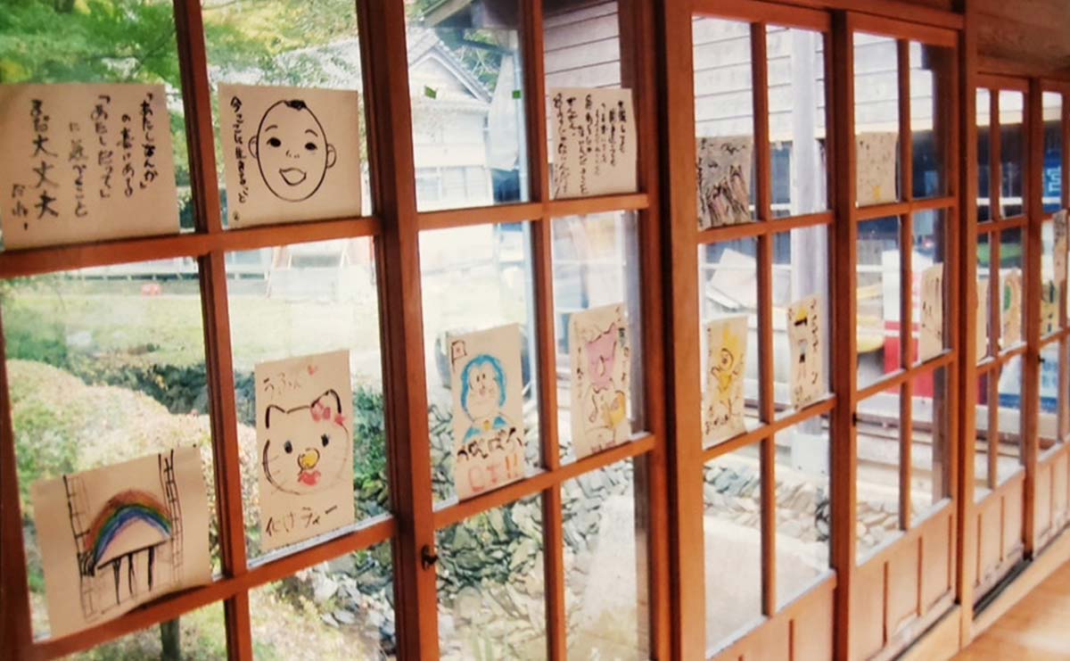 避難所として開放中の追分温泉