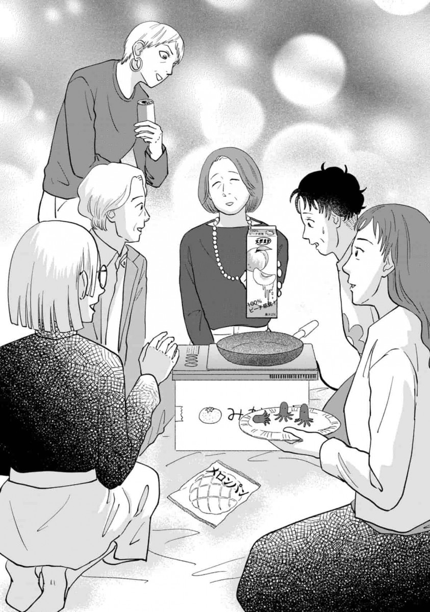 (C)はんざき朝未／講談社（『消費生活者ターさん』1巻「翼が生えるドリンク」より）
