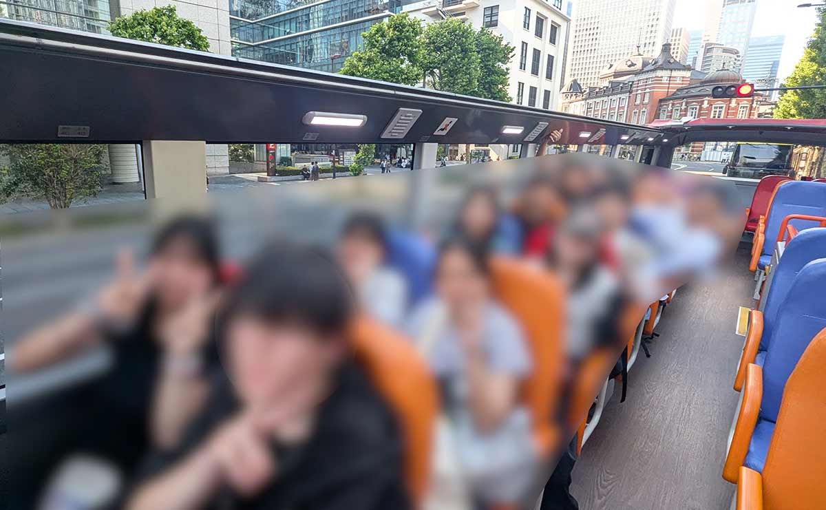 青島学園　東京旅行