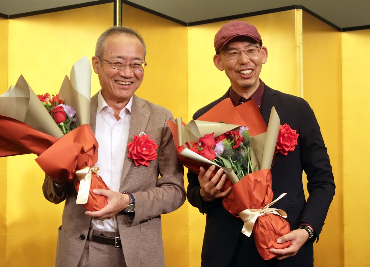 左から山岡淳一郎さん、内藤健さん