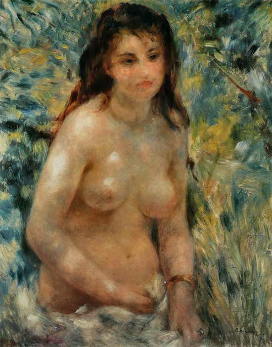 ルノアール,陽光の中の裸婦