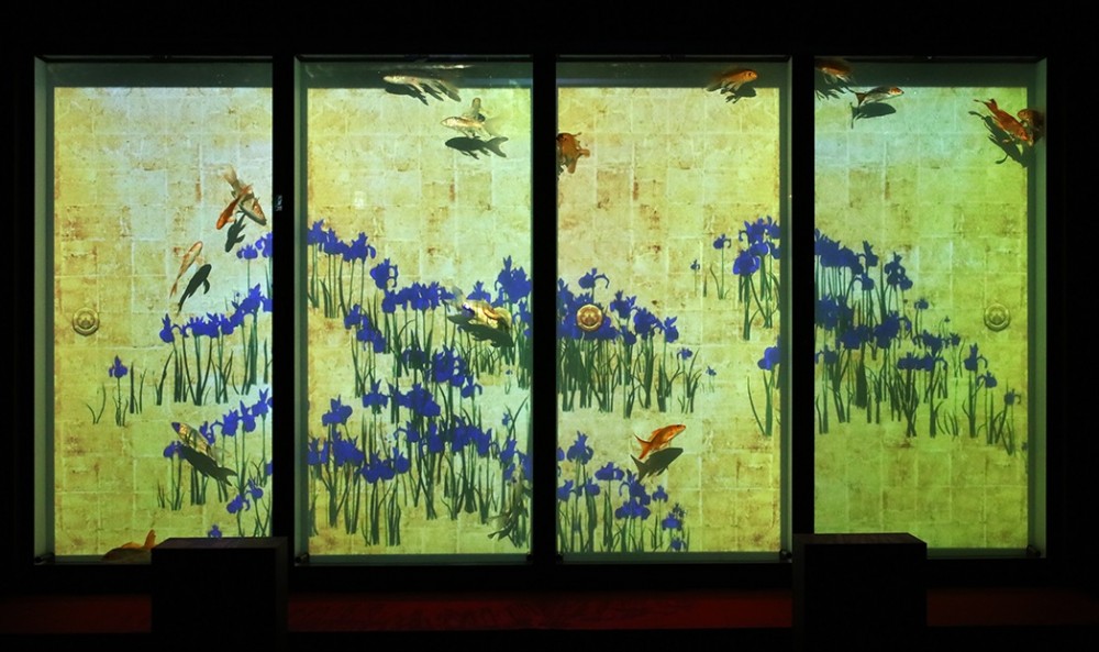 【元離宮二条城】「琳派４００年記念祭　アートアクアリウム城　～京都・金魚の舞～」開催中