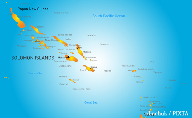 ソロモン諸島、ガダルカナル島