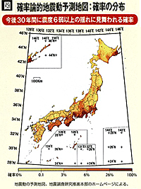 確率論的地震予測地図
